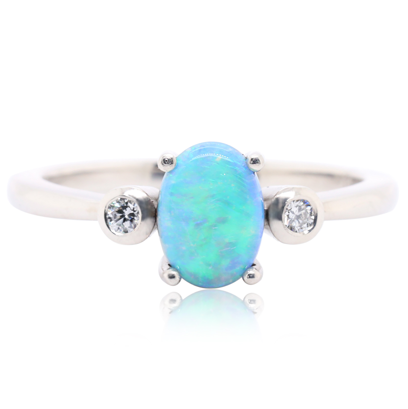 The Latest in Custom Opal Engagement Rings | Opals Down Under