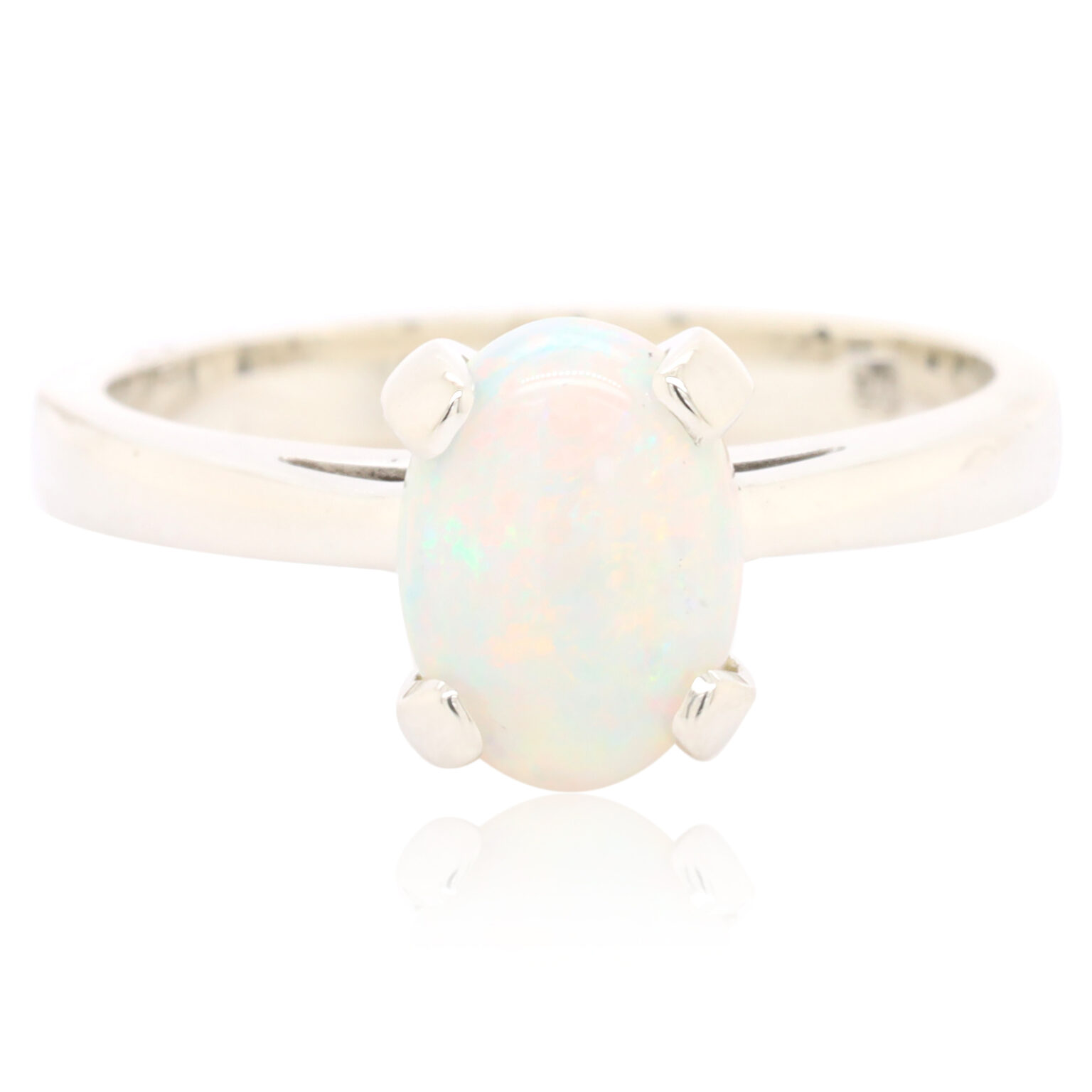 Solid Crystal Opal Ring | Opals Down Under