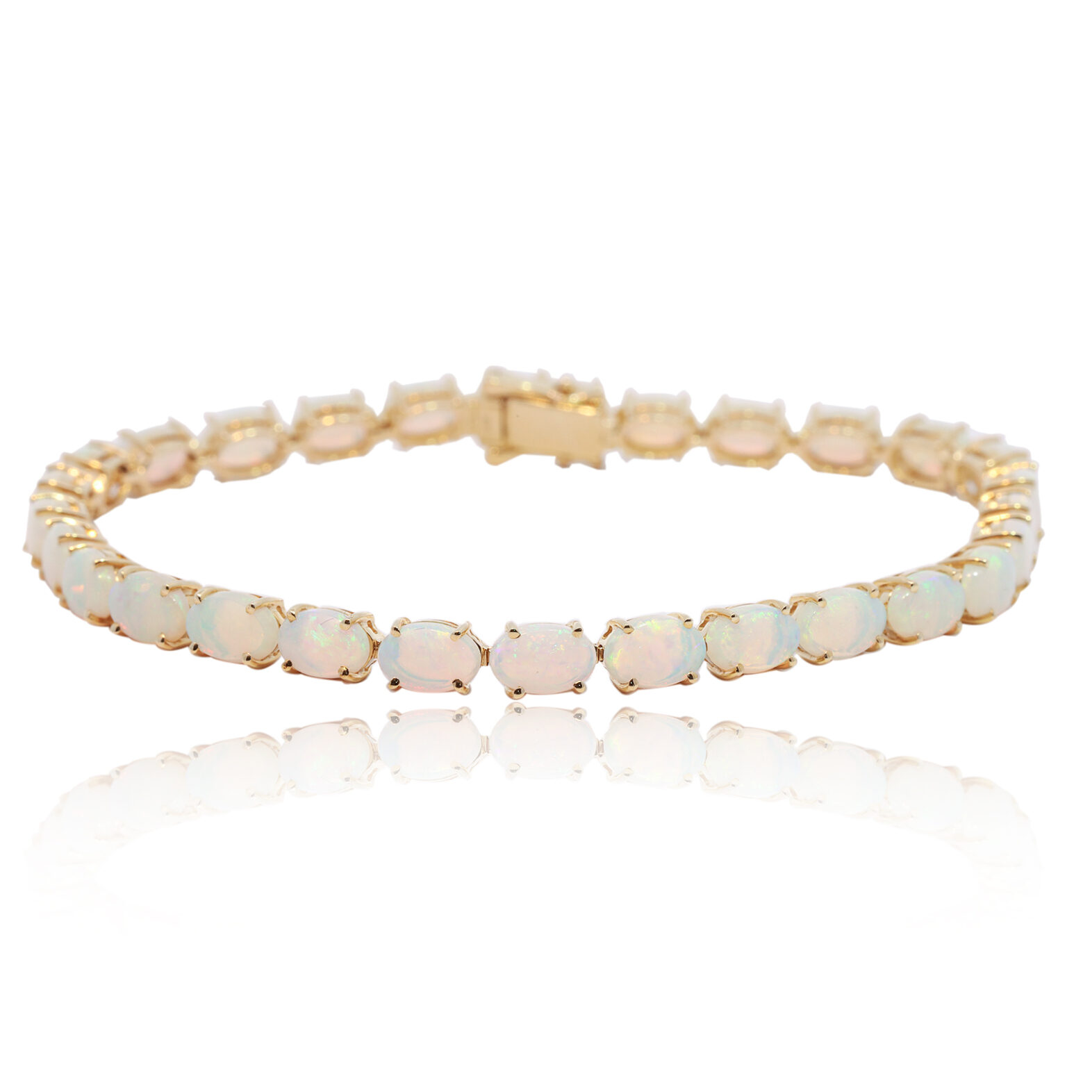 Solid Crystal Opal Bracelet | Opals Down Under