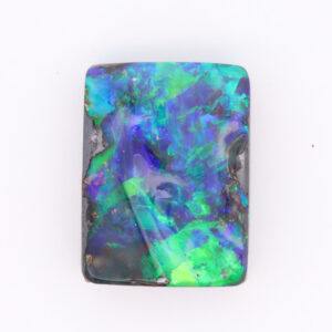 Unset Blue Purple Green Solid Australian Boulder Opal