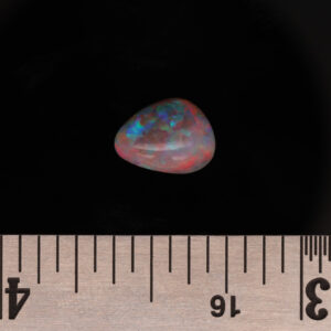 Unset Red Purple Blue Green Orange Solid Australian Semi Black Opal