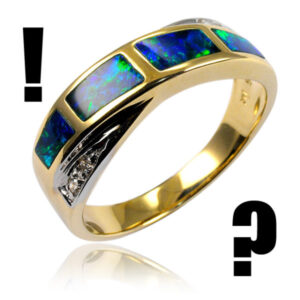 Opal Inlay Ring