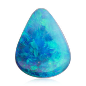 Unset Blue Green Boulder Opal