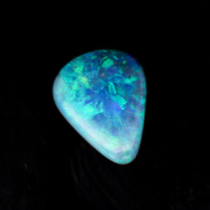 Unset Blue Green Boulder Opal