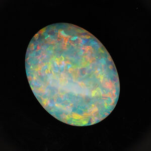 Unset Blue Green Yellow Orange Crystal Opal