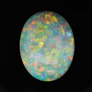 Unset Blue Green Yellow Orange Crystal Opal